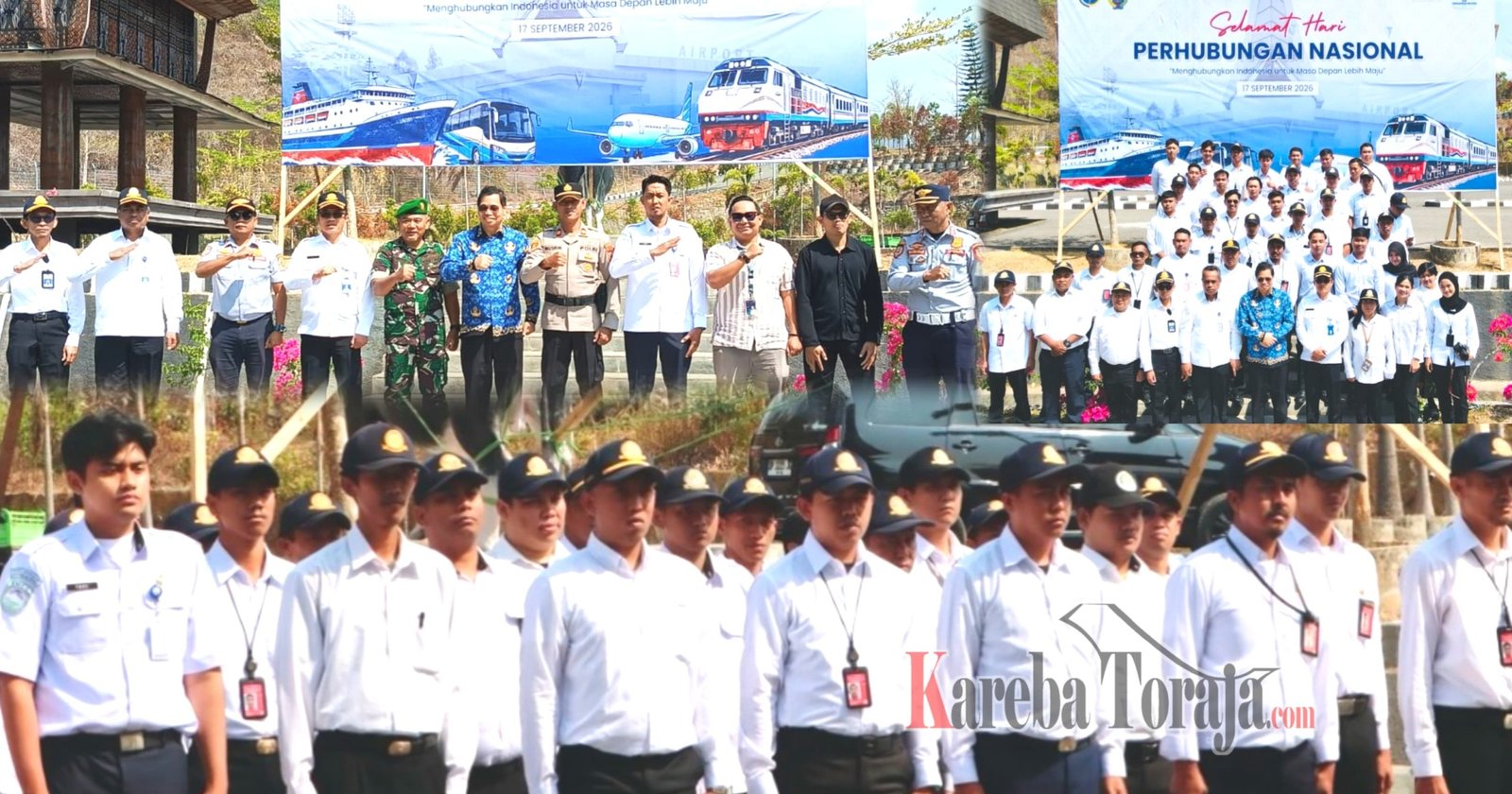 Pemda dan Bandara Toraja Gelar Upacara Harhubnas 2026, Usung Tema “Menghubungkan Indonesia untuk Masa Depan Lebih Maju”