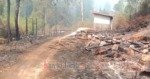 6 Unit Gazebo di Objek Wisata Air Terjun Sarambu Assing Bittuang Ludes Terbakar