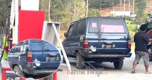 Kijang 2 Lubang Tangki di SPBU Minanga Mengkendek Diduga Pelangsir, Polres Tana Toraja akan Selidiki