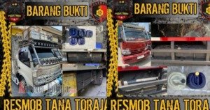 6 Sopir Asal Enrekang Terduga Pelangsir BBM Subsidi Ditangkap di SPBU Karangan Gandasil