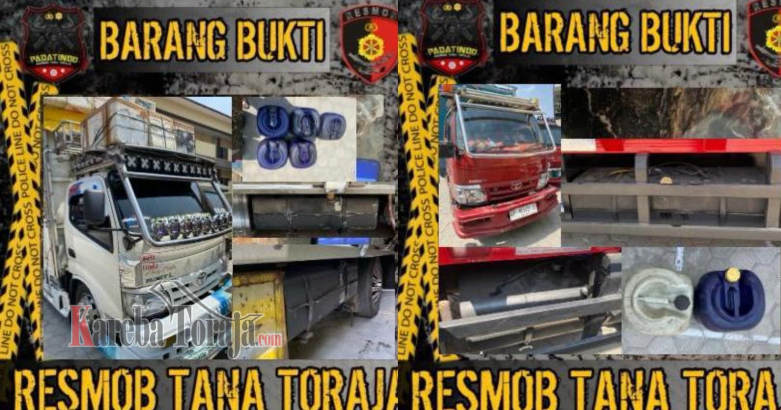 6 Sopir Asal Enrekang Terduga Pelangsir BBM Subsidi Ditangkap di SPBU Karangan Gandasil
