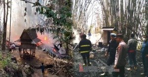 Buta dan Lumpuh, 2 Lansia Meninggal Dunia Akibat Kebakaran Rumah Di Lembang Sikuku Toraja Utara