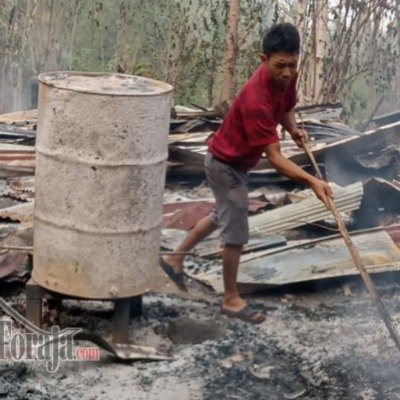 Pemilik Sedang di Luar Daerah, Satu Rumah Terbakar di Lembang Rumandan Rano
