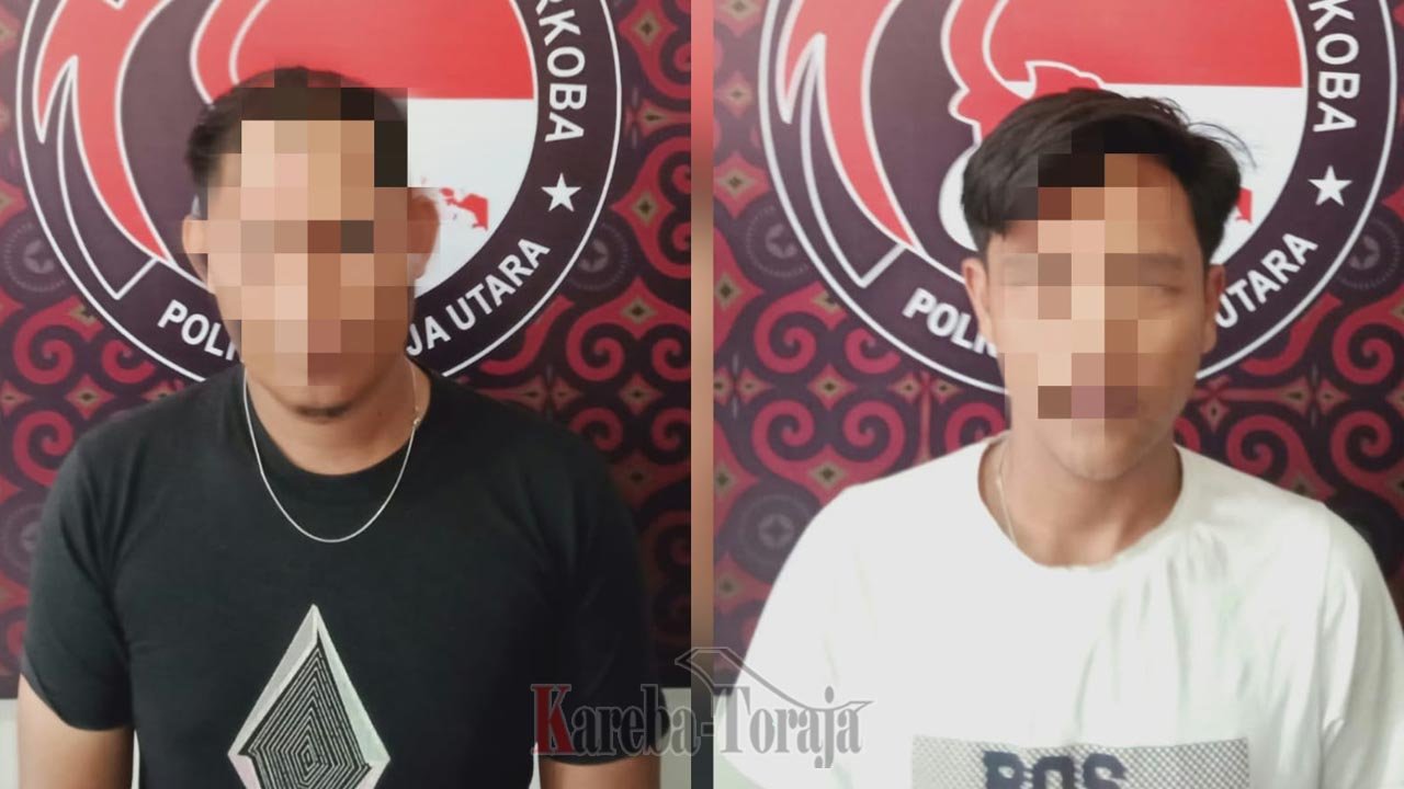Beli Narkoba Lewat Medsos, Dua Pemuda Asal Palopo Ditangkap Polisi di Nanggala