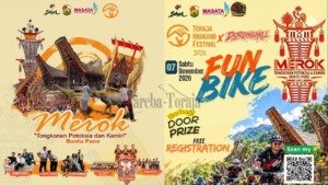 Merok Tongkonan Jadi Tema Toraja Higland Festival 2026, Digelar 5-7 November